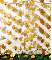 Golden Leaf Vines Special Price Emulation Flower Festival Celebrations Home Decoration Fake Flowers Vine