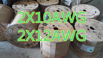 2x12AWG 2x10AWG shielded communication cable 2 core 4 Square 6 square copper core cable RRU power cord