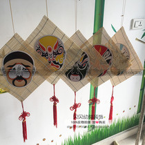 Kindergarten interior decoration handmade DIY Peking Opera mask Chinese quintessence folk art hanging decoration creative hanging decoration