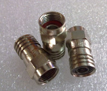 Cable TV Joint Cold pressed F Head Inlet 75-5 RG6F Head SYWV Four shielded cable Cold pressure joint