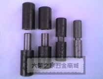 Carbon steel hinge iron hinge welding cylindrical door shaft 8 10 12 16 20 to 50 coarse iron hinge removal door shaft