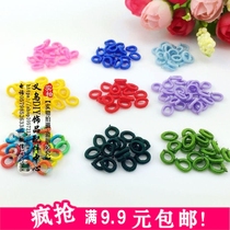 Coil China knot Pineapple knot Winding wire Ring buckle DIY Bracelet Material Hand woven Trinkets Accessories