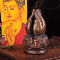 Thai crafts resin bergamot shape line incense incense seat incense plate Southeast Asia personality creative incense burner