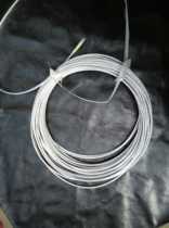 5 mm coarse galvanized steel wire rope oil wire rope lock chain engineering gray car steel wire rope volume big according to rice selling front joint