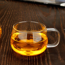 HAND-BLOWN HEAT-resistant GLASS HERBAL TEACUP COFFEE CUP GREEN TEA CUP OFFICE TEA PERSONAL CUP 350ML