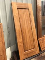 Myanmar teak wood door