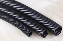 Automobile line protection tube PP flame retardant plastic bellows flame retardant corrugated pipe threading pipe specifications full