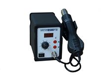 858D number of sensible heat wind gun disassembly welding table Mini digital display repair wind gun unpacking IC wind gun 700W portable disassembly and welding table