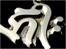 Tang Meis true character Sanskrit jewelry Sanskrit sterling silver seed word Sanskrit amulet