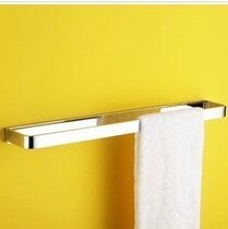 Export Germany L series all copper single pole towel rack toilet towel bar bathroom pure copper single pole towel rack
