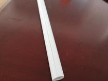 Factory direct square round PVC pipe plastic pipe PVC profile open pipe 18-16 * 1mm