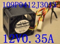 Sanyo Sanyo 4cm 4028 double ball 12V0 35A large air volume fan 109P0412J3013