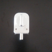 High partition office glass door stainless steel floor insert pin