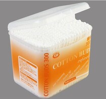 Japanese double head cotton stick sanitary white cotton stick digging ear stick plastic shaft cotton stick cotton stick cotton wrap ear cotton stick