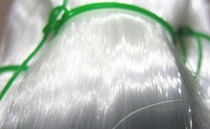 Domestic beaded beaded crystal thread monofilament silk thread silk silk white transparent nylon thread rubber silk fishing gear weaving