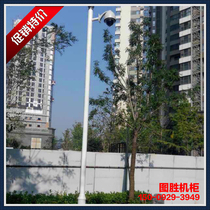 Shaanxi Xian cabinet stainless steel monitoring upright pole camera snatched from the machine Xining Pingliang Liangchuan Zhengzhou Xinjiang