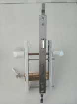 Broken bridge aluminum multi-point lock 55 flat door lock one-piece heat insulation double-sided handle lock universal type with key new listing