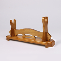 Ring ruler bracket Solid wood ring ruler bracket Sword bracket Chicken wing wood classical bracket Sword bracket