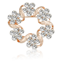 Ruyi jewelry Korean version of popular accessories Joker corsage pin brooch badge shawl buckle rhinestone pin pin buckle