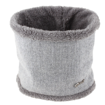 Neck sleeve middle-aged and elderly scarf mens scarf winter wool scarf plus velvet thickened fathers neck cover women warm and cold