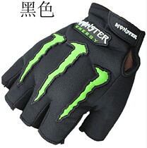 Ghost paws full breathable motorcycle gloves autumn men and women cross-country racing cycling gloves half fingers