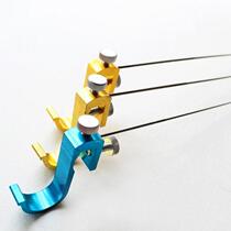 Jiqing multi-function stainless steel table fishing needle hook stripper hook pick-up device with net rack fishing gear