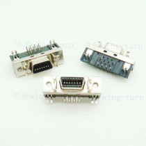 Totem MCR14FL-90 SCSI socket connector HPCN14 core bending foot socket bending pin P C B plug
