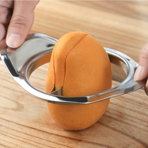 Creative mango cutting tool Fruit divider Cutting mango knife Core removal Stainless steel slicer Peeling peeler