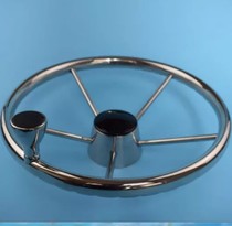 Ship hydraulic steering gear with 304 stainless steel steering wheel helmswheel hand wheel manufacturer direct