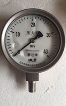 Stainless steel shock resistant pressure gauge radial axial gas tank car (CNG) filling station with Beijing Brady