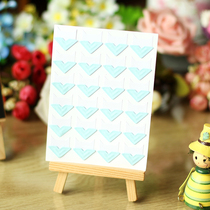 Hand-pasted album DIY album Baby growth book accessories 24 candy color corner stickers