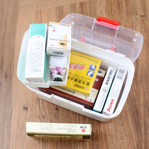 Home Medicine Box Large Number School Medicine Box Multilayer Emergency Kit Portable Medicine Box Covered Double medical containing box