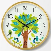 Madding fashion wall clock Living room office simple mute clock wall watch creative quartz clock perpetual calendar D764