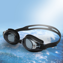 Flat goggles sealed waterproof anti-fog comfortable not pressure eyes myopia special high-definition swimming glasses long-lasting wear-resistant