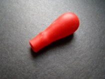 Dropper bottle glass dropper with red rubber head latex cap red skin head rubber head