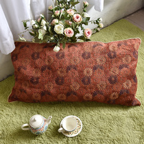 Promotional sale foreign trade European style pastoral dyed jacquard chenille double large pillow cushion cushion cushion cover without core