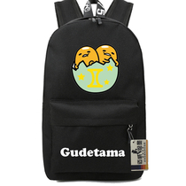 Gudetama lazy eggs Oxford cloth primary and secondary school students schoolbag cartoon leisure backpack egg yolk brother