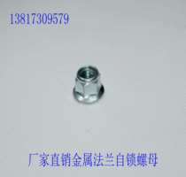 Factory direct all-metal hexagonal flange lock nut (GB T6187 1-2000)