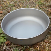 keith Armour 600ml titanium bowl pure titanium portable drinking rice bowl Ti5335 outdoor pot HORSES