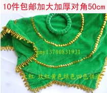 Thickened double layer dance handkerchief handkerchief flower octagonal handkerchief two-person handkerchief professional dance handkerchief