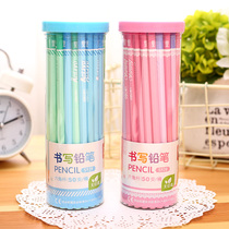 Full 25-strength S928 hexagonal pencil HB 2B primary school writing pencil 50 barrels
