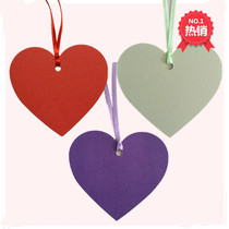 Heart-shaped Wishing Card Hanging Card Wishing Tree Hanging Card 50 Cards