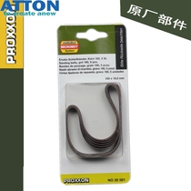 28581]Germany PROXXON PROXSON mini magic handheld abrasive belt machine with 5 pieces of 80 mesh