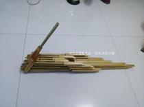 Pure hand made national instrument Zhubamboo 17 pipe 16 pipe Hmong ethnic Lusheng professional plays F tuning G tuning