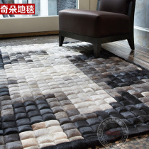 33 Genuine Leather Cow Leather Carpet Winter Thickening stuffed with Mamairy Villa Living Room Designer Hotel will Director