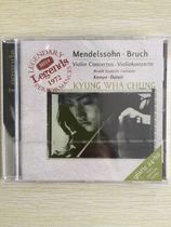DECCA 4609762 Mendelssohn Bruch Violin Concerto Zheng Jinghe CD