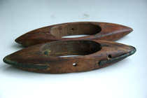 Old Objects Ancient Play Miscellaneous Folk Goods Old Shuttle woven cloth machine components 2