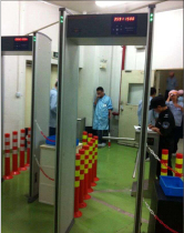 XYT-2101-LCD security door digital metal detector door LCD LCD display door