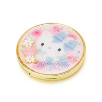 Sanrio HELLO KITTY Ribbon Garden Series Metal Bifacial Mirror