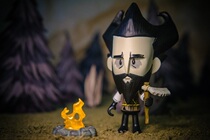 Famine dont Starve game around Limited Edition official bearded shadow Wilson hand doll